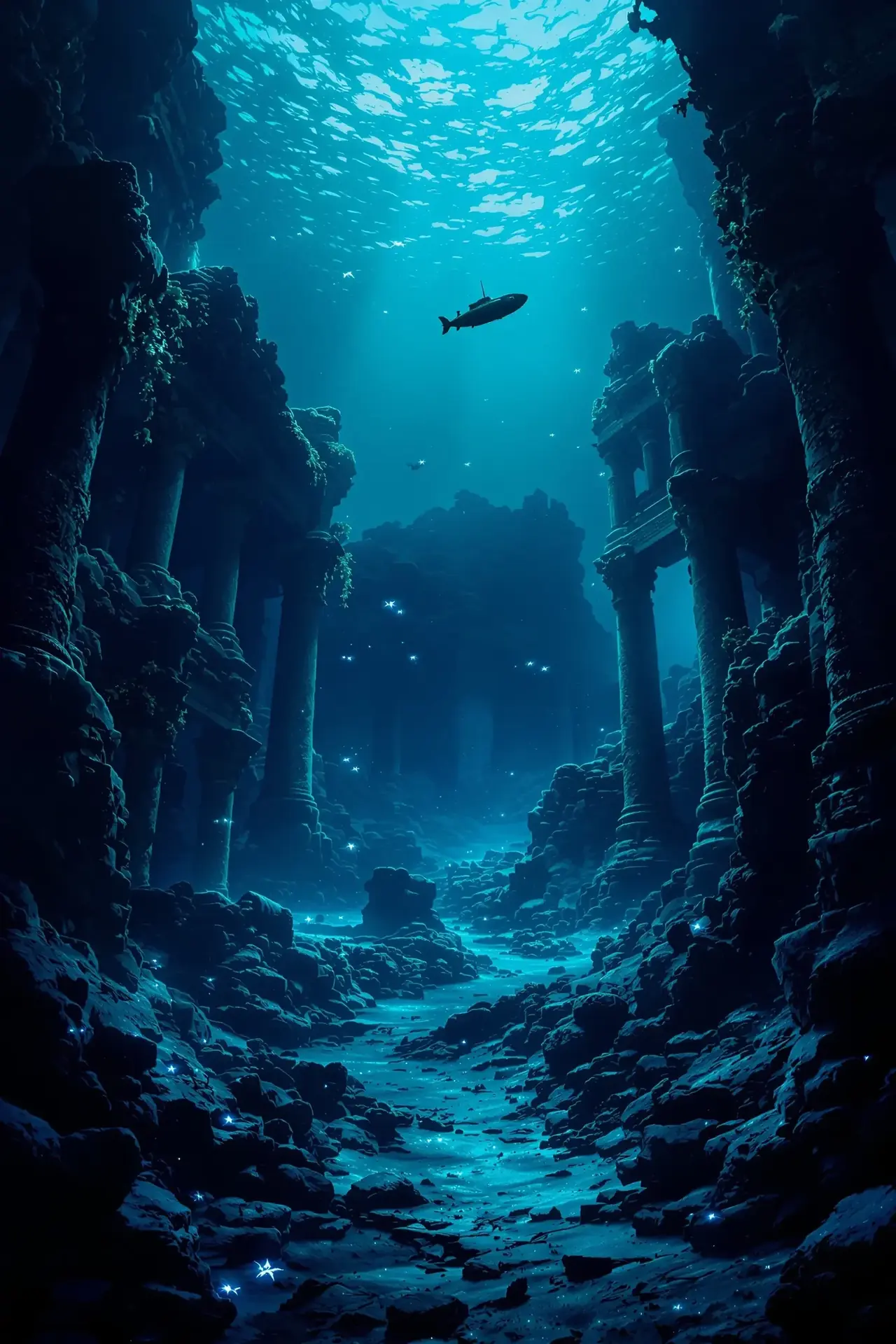 深海回声 海报 - 八哥影院